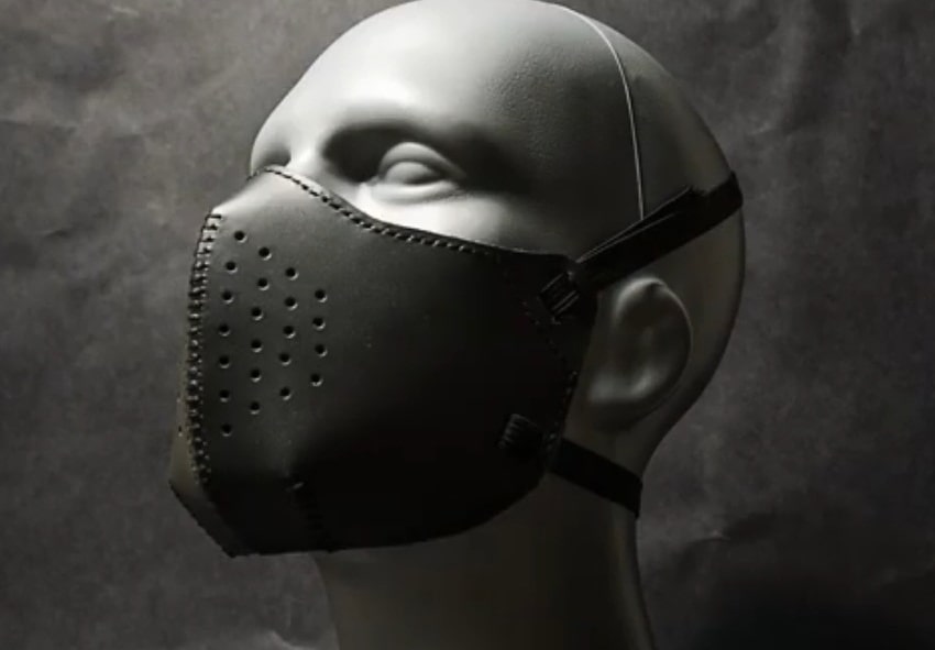 آموزش دوخت ماسک چرمی